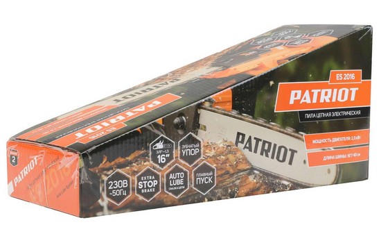 Пила цепная электрическая PATRIOT ES 2016