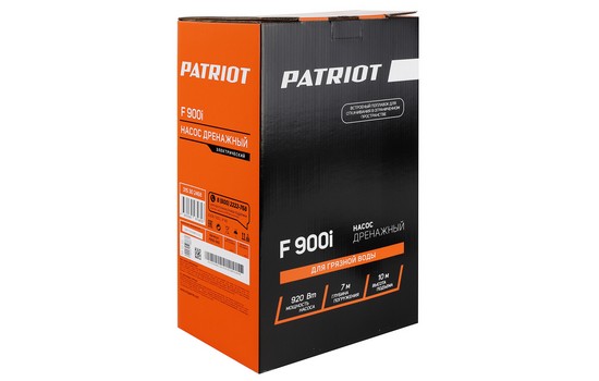 Насос дренажный Patriot F 900 i